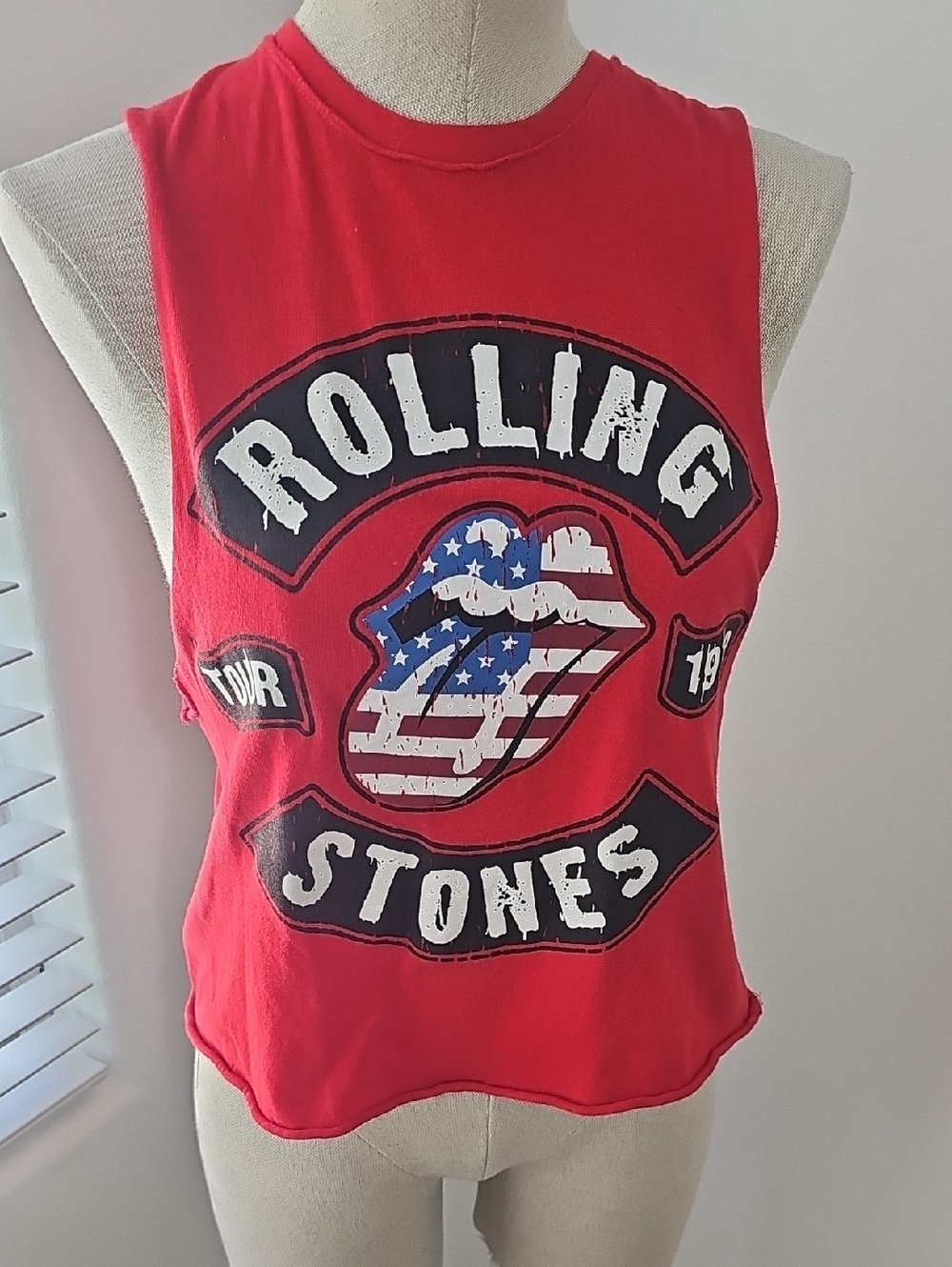 Rolling Stones Tank And T-SHIRT